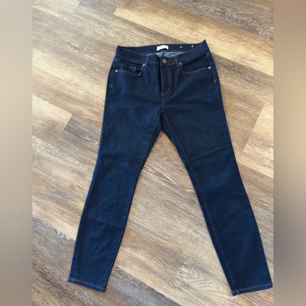 LOFT Women's Dark Wash Modern Skinny Jeans